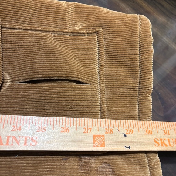 Park Ave Tan Corduroy Jacket w/ Faux Sherling Lining size XL made in Japan - Picture 7 of 7